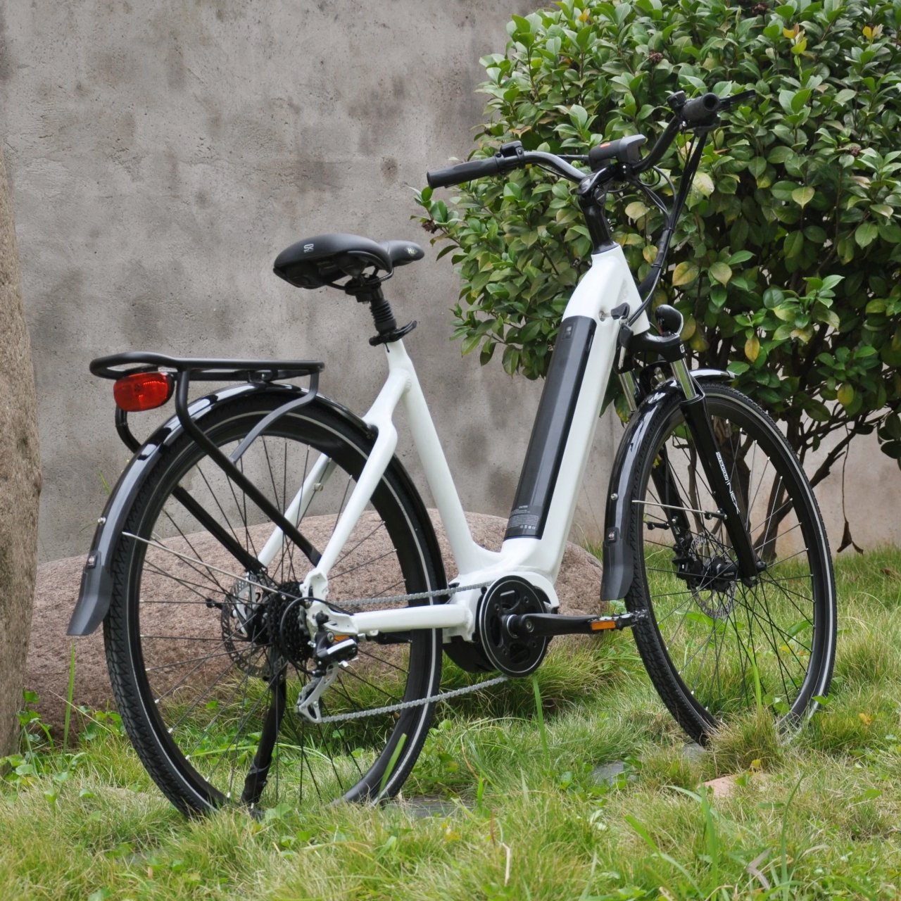LOHAS Bafang M400 Mid Drive Motor Electric Bicycle Electric Mountain Bikes Lady Step Through Electric Bike