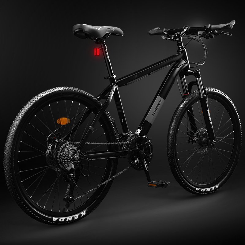 FOREVER 2024 24/26/27.5 Inch 21/24/27/30 speed high carbon steel/aluminum alloy frame mountain bike