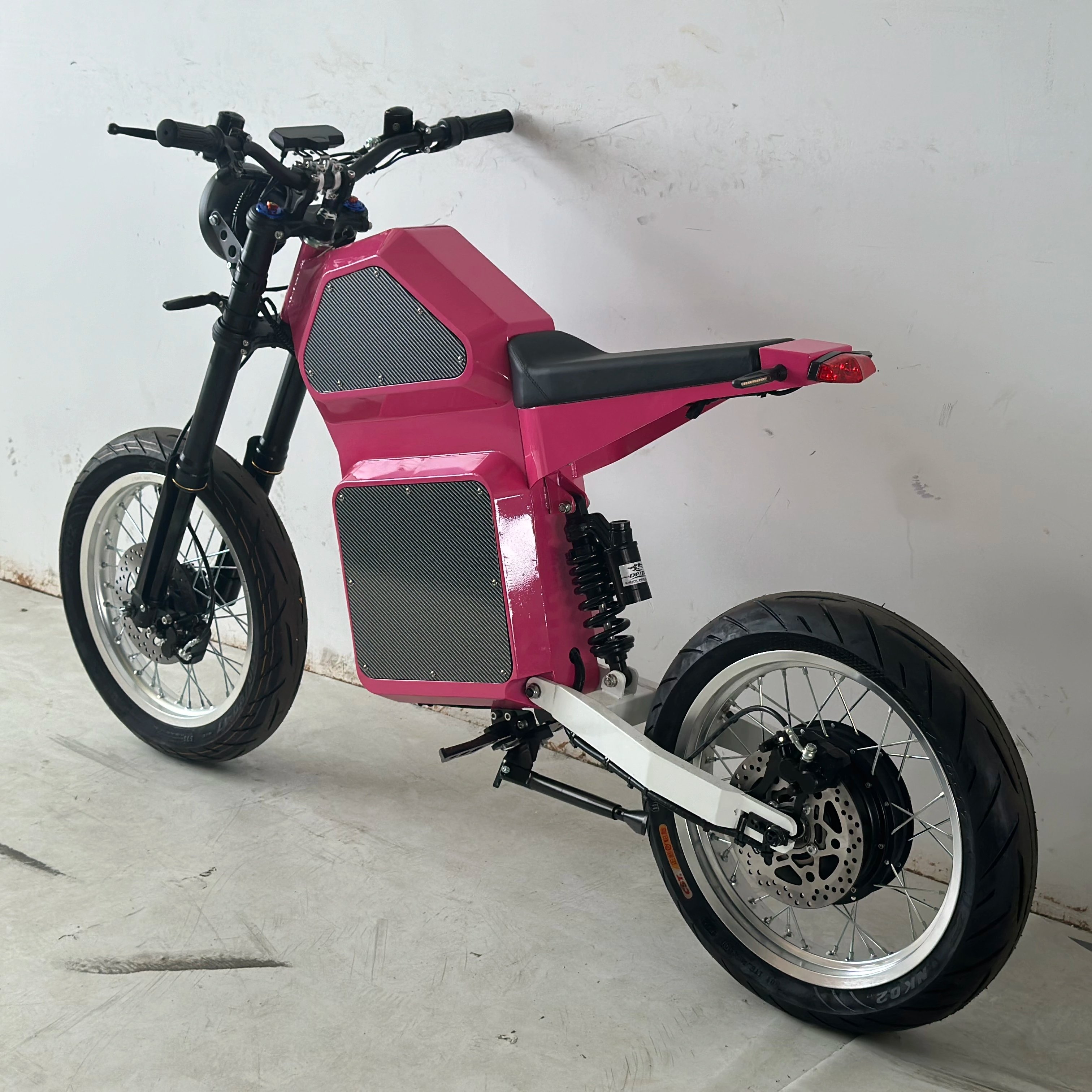 New Mountain 12600W Electric Bike Ebike 72v Off Road Bicycle with 17" Fat Tire