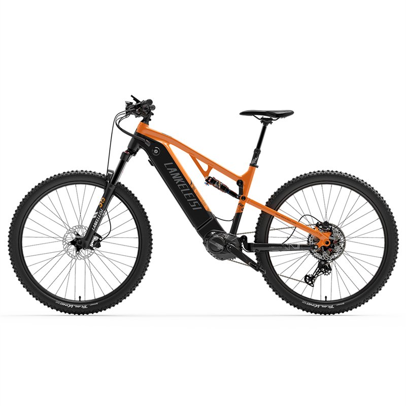 Lankeleisi GT800 electric bike mid motor 29 inch torque sensor electric bicycle full suspension mountain ebike