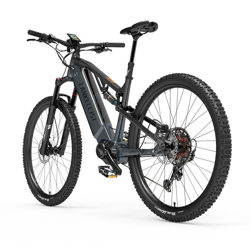 Lankeleisi GT800 electric bike mid motor 29 inch torque sensor electric bicycle full suspension mountain ebike