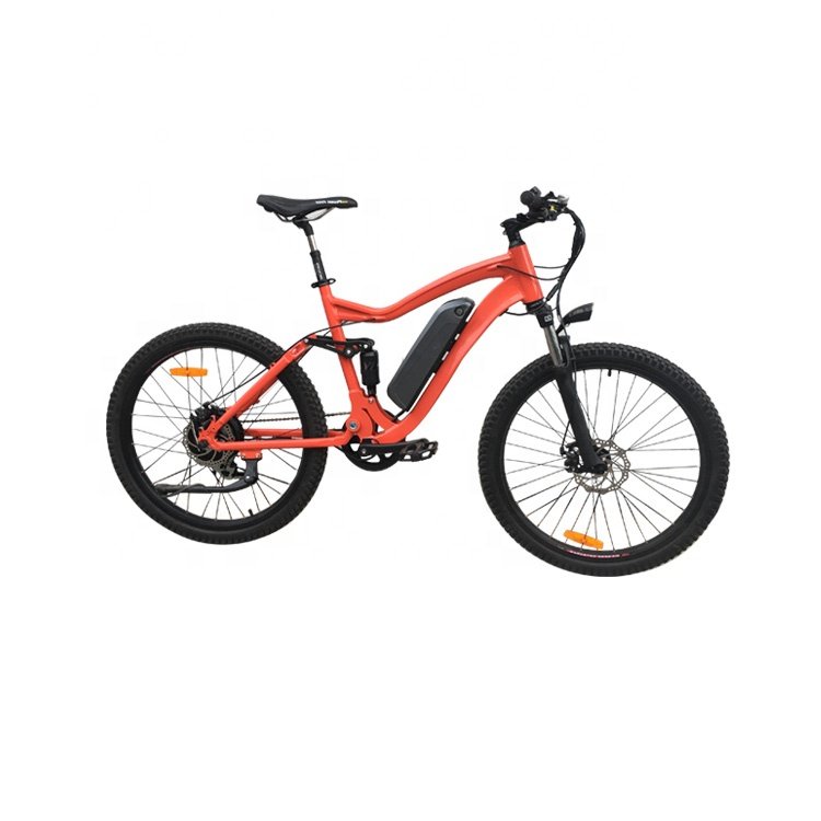 Hot Sale Electric Mountain Bicycle 27.5 Full Suspension E Bike Cheap Price Rear Drive Electric Bike Lithium Battery Ebike