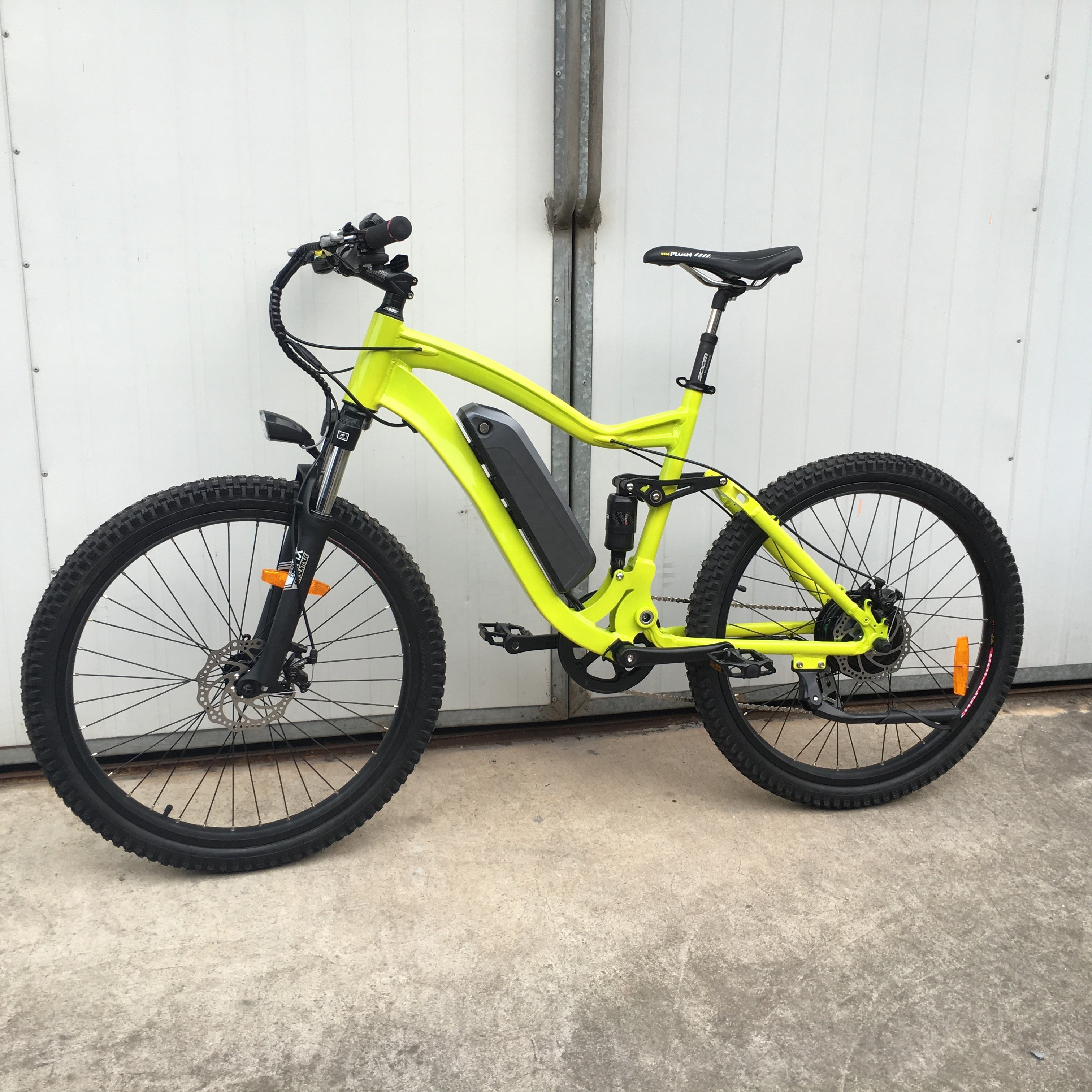 Hot Sale Electric Mountain Bicycle 27.5 Full Suspension E Bike Cheap Price Rear Drive Electric Bike Lithium Battery Ebike