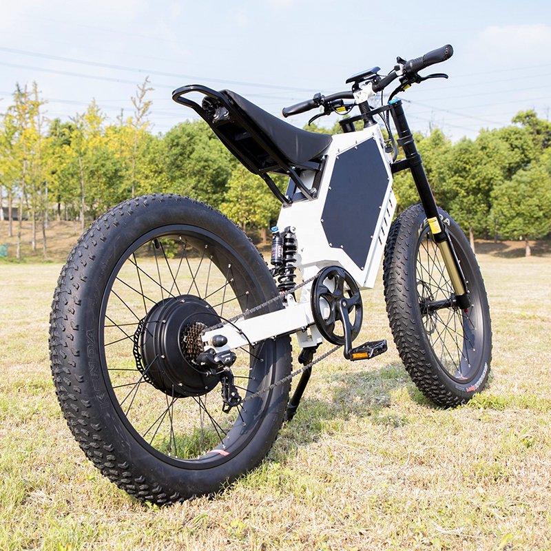 2024 new fashion electric bicycle 12000watt 12kw off road mountain ebike 26'' for man Stealth Bomb Ebike 2025 Light Bee X