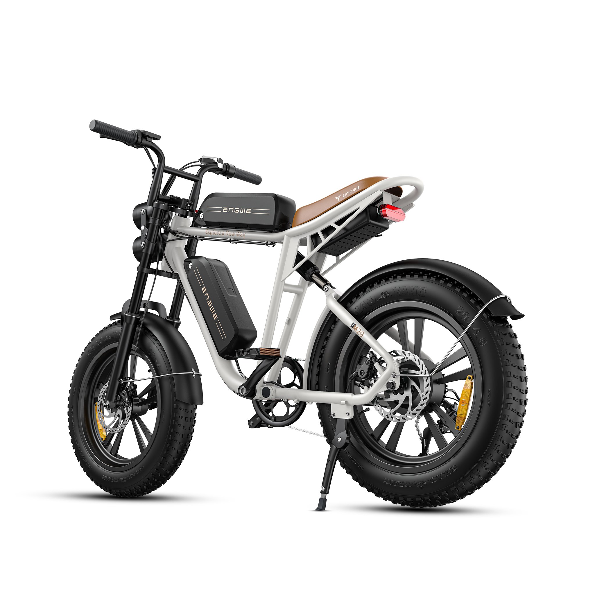 EU/UK/US Warehouse ENGWE M20 Dual Suspension Electric Bicycle Fat Tire 20 Inch Electric Cycle 750 Watt Electric Dirt Bike