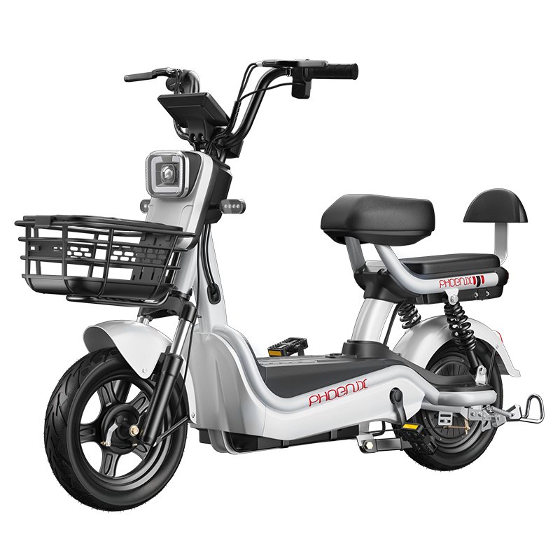 Low Price 48V 20AH 24AH 350W 500W 150Km Adults Commuting Electric Bike 14 Inch City Leisure 2 Seater Electric Bike