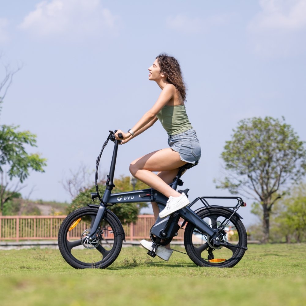 DYU T1 Torque sensor factory price bicycle magnesium alloy kids electric dirt bike moped city bike ebike for women adult
