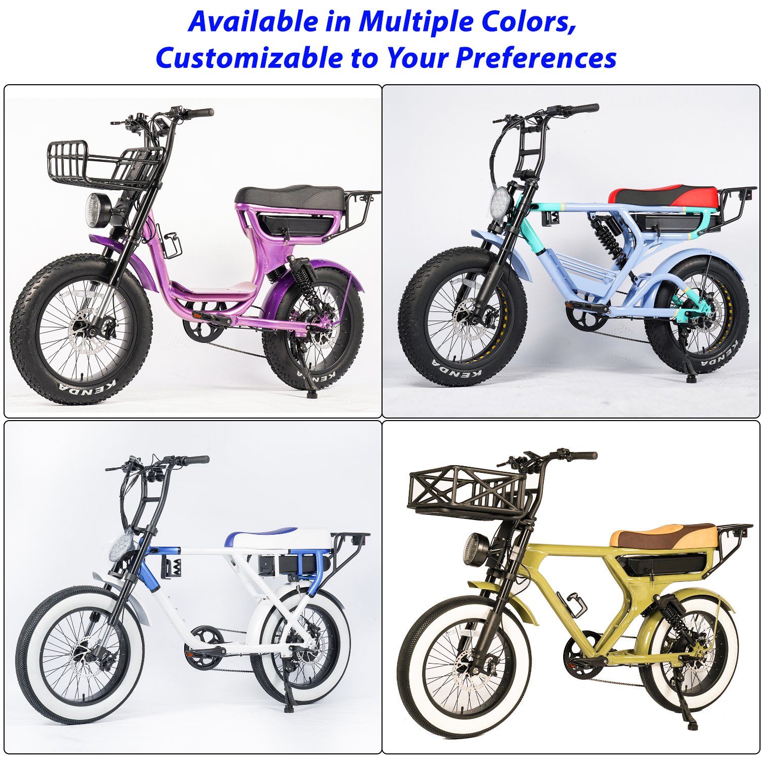 OEM ODM 1000W Adult Electric Mountain Bike 20 Inch EBike with 250W Hybrid City Ebike and 48v Fat Tire electric dirt bike