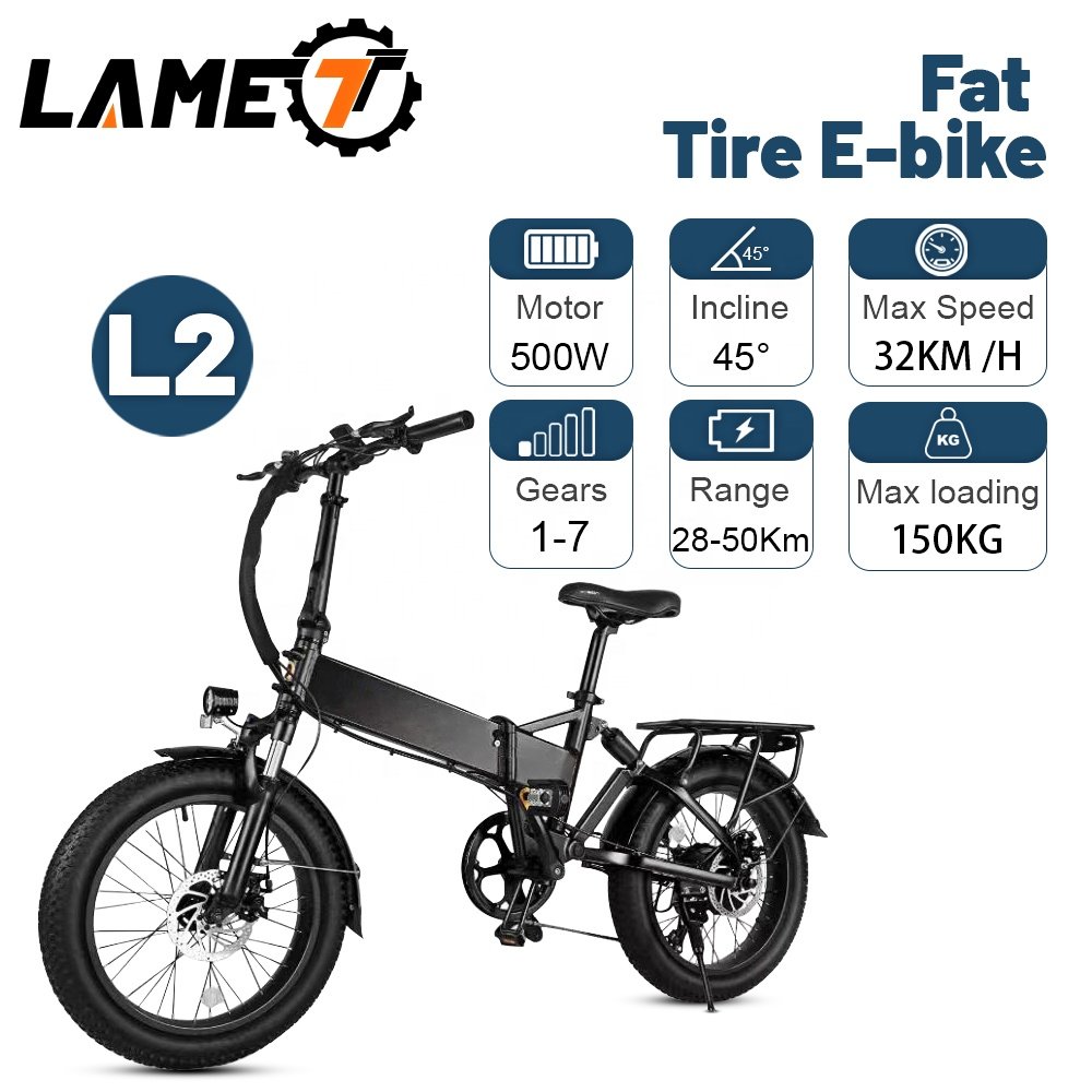 Electric City Bike 500w Standard Electric Motor Bike Aluminum Alloy MTB Electric 20 Inch Electric Mountain Bike for Teenagers EU Warehouse