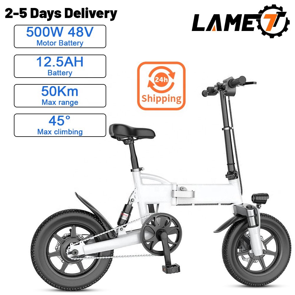 Electric City Bike 500w Standard Electric Motor Bike Aluminum Alloy MTB Electric 20 Inch Electric Mountain Bike for Teenagers EU Warehouse