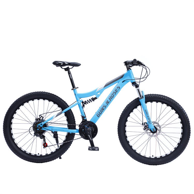 High Quality 20 Inch MTB Adult Bicycle New Fat Tire Mountain Bike 21 Speed Carbon Rim Aluminum Steel Fork Popular Style Disc