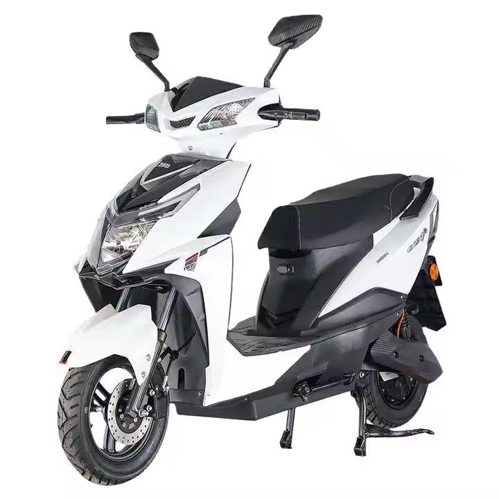 2024 New 1200w 2000w 3000w Lithium Battery Electric Motorcycle Two-wheeled Scooter With 48v Power Max Speed 80km/h For Adults