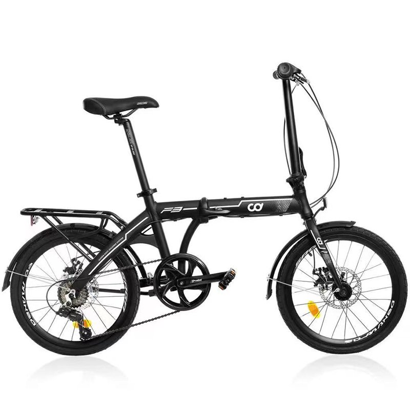 One-wheel three knife folding bike / custom 21 gears 3 knifes rim foldable bike for sale