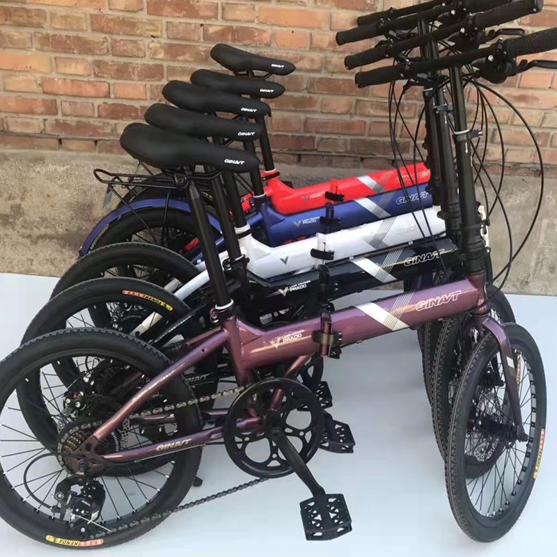 One-wheel three knife folding bike / custom 21 gears 3 knifes rim foldable bike for sale