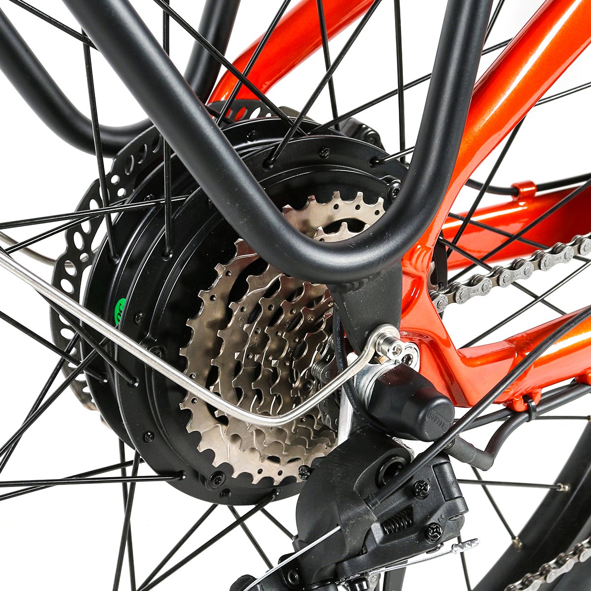 2023 New RS-A04-Future high speed 48v 10.4A lithium battery assisted mountain city fat electric bicycle ebike 500w