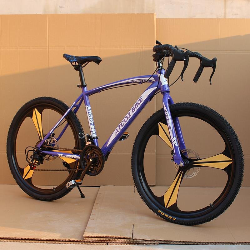 Aluminum alloy mountain bike 21 speed 700C bikecycle /suspension fork frame 54 cm/ race bicycle /fixed gear cycle
