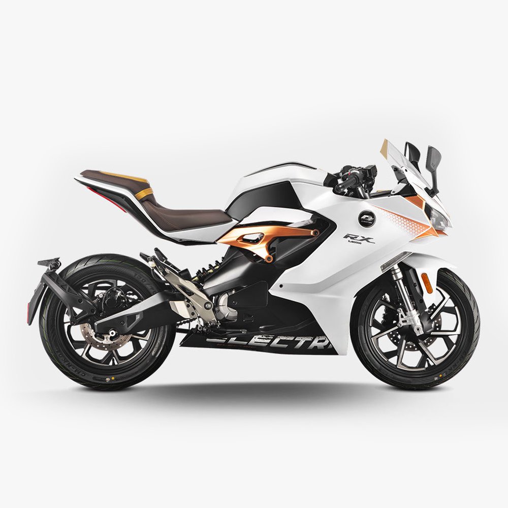 Modern Smart QJ Electric Motorcycle ECO Quiet 2-Wheel EV Qianjiang OAO with Tachograph