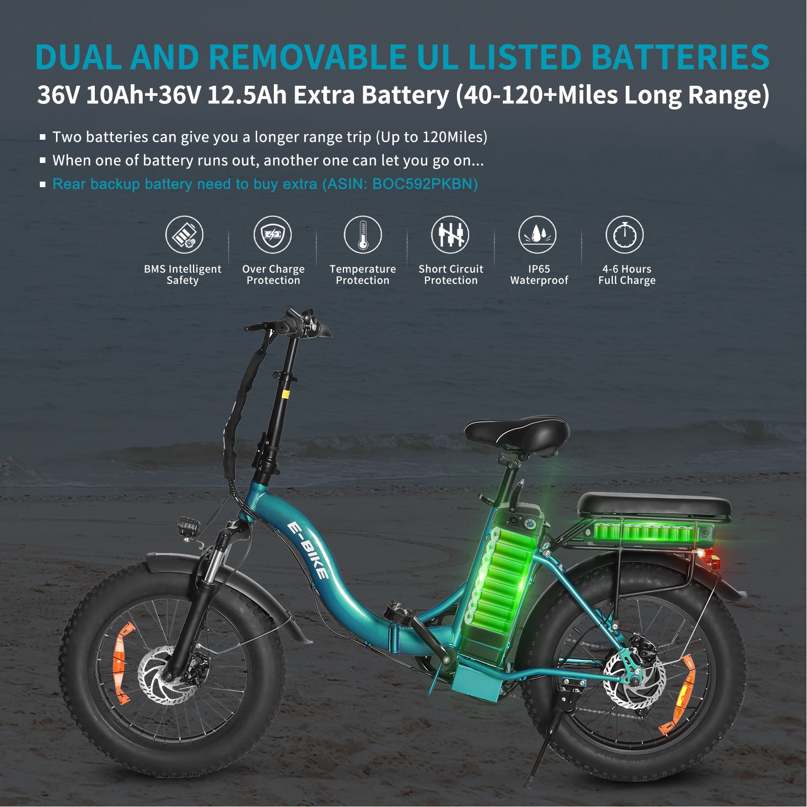 Factory Price Folding Electric City Bike 1000 W Single Price 500W 36v Folding Fat Tyre Ebike