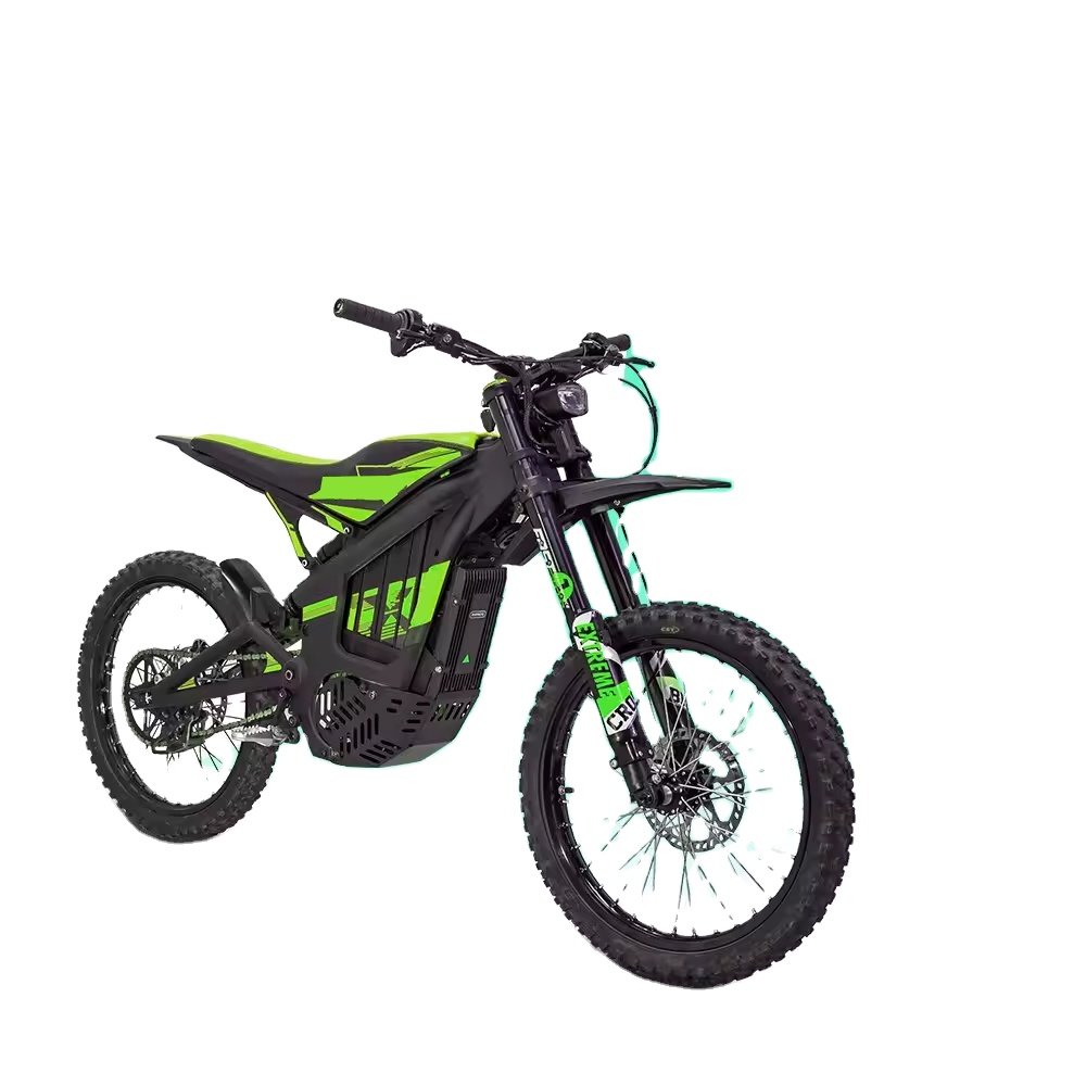 Mountain Mens 19'' Off Road Tyre 72v 3000w Electric Dirt Bike Hydraulic Disc Brake Electric Motorcycle Sale for Adults