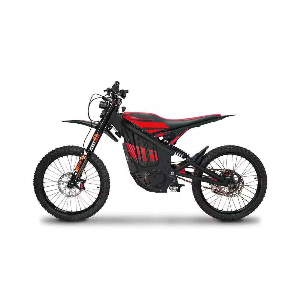 Mountain Mens 19'' Off Road Tyre 72v 3000w Electric Dirt Bike Hydraulic Disc Brake Electric Motorcycle Sale for Adults