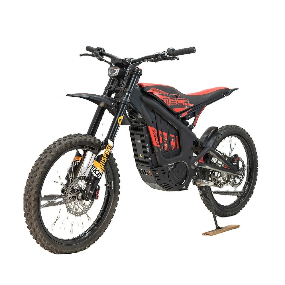 Mountain Mens 19'' Off Road Tyre 72v 3000w Electric Dirt Bike Hydraulic Disc Brake Electric Motorcycle Sale for Adults
