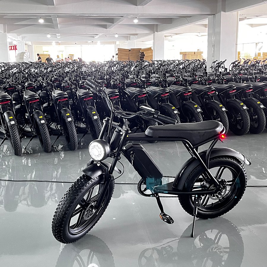 20inch 20*4.0 fat tire electric bicycle dual drive electric dirt bike fat tyre mountain electric bike cruiser fatbike with CE