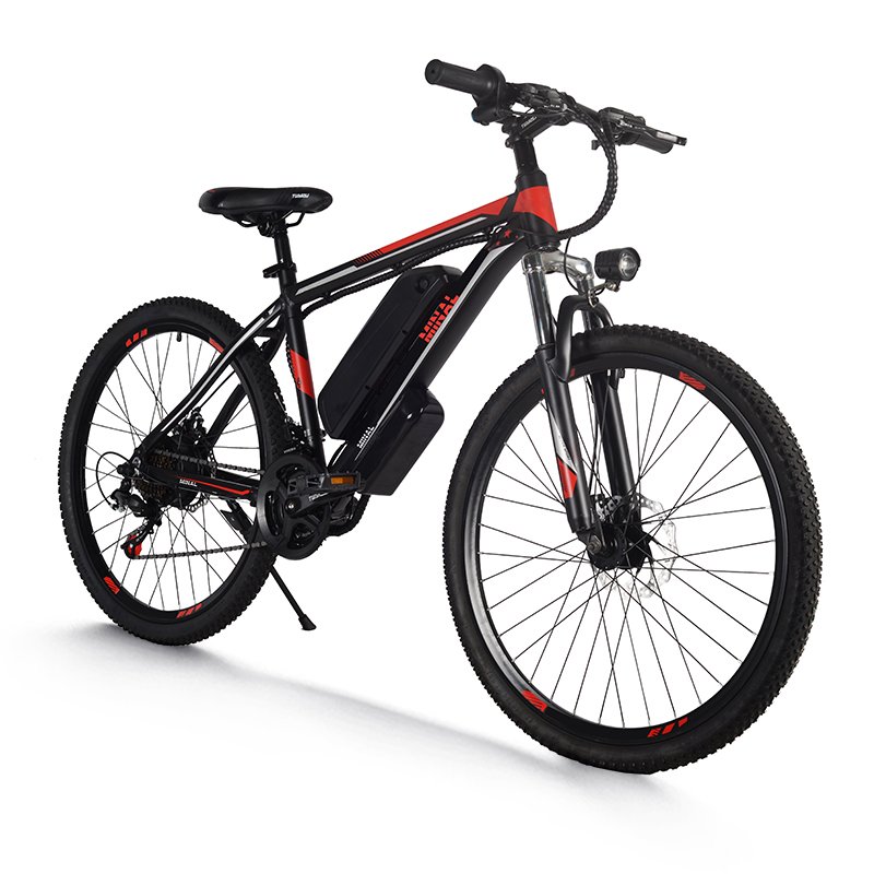 High Quality 26inch Electric bicycle 48V 350W 10A Full Suspension Downhill Electric Mountain Bike 21 Speed