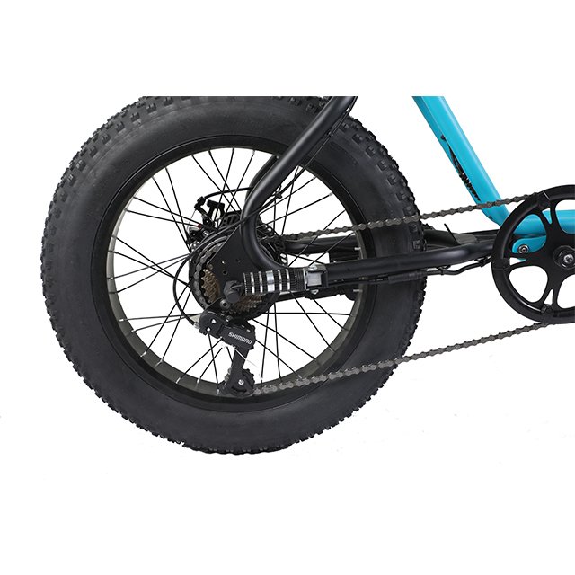 China Warehouse 350W 36V powerful motor 10.4AH 7speed 20 Inch Electric mountain bike Electric bicycle fat e bike motorcycle