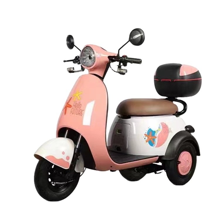Hot Selling Adult Electric City Bike Motorized Tricycle with Cargo Passenger Tricycles for Commute