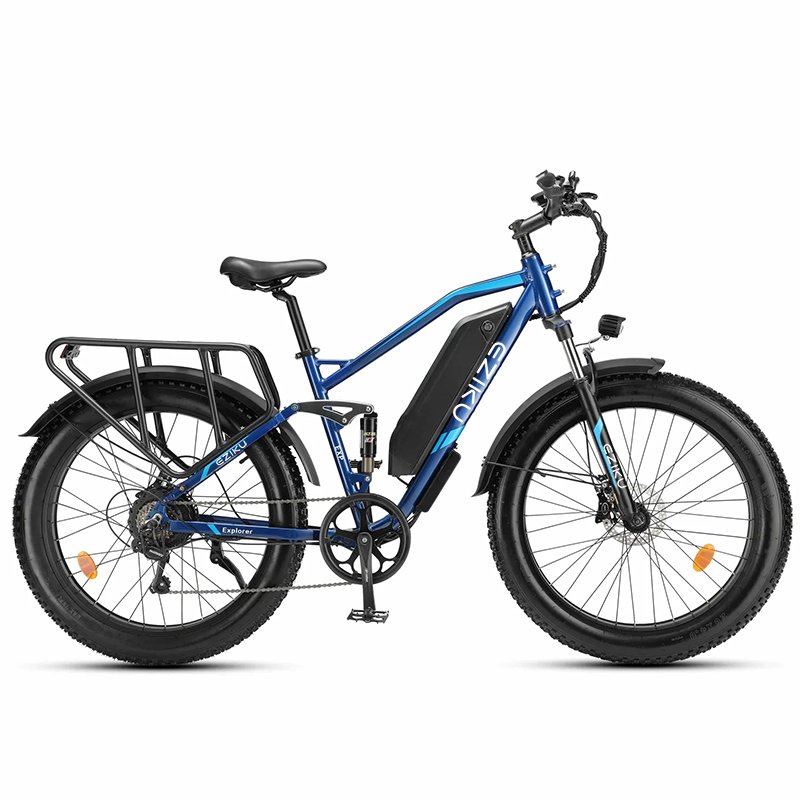 2024 New Style 48V 750W Motor Power Electric Mountain Bike 2023 26\" Fat Tire Bicycle with Removable 48V 17.5AH Battery Adults