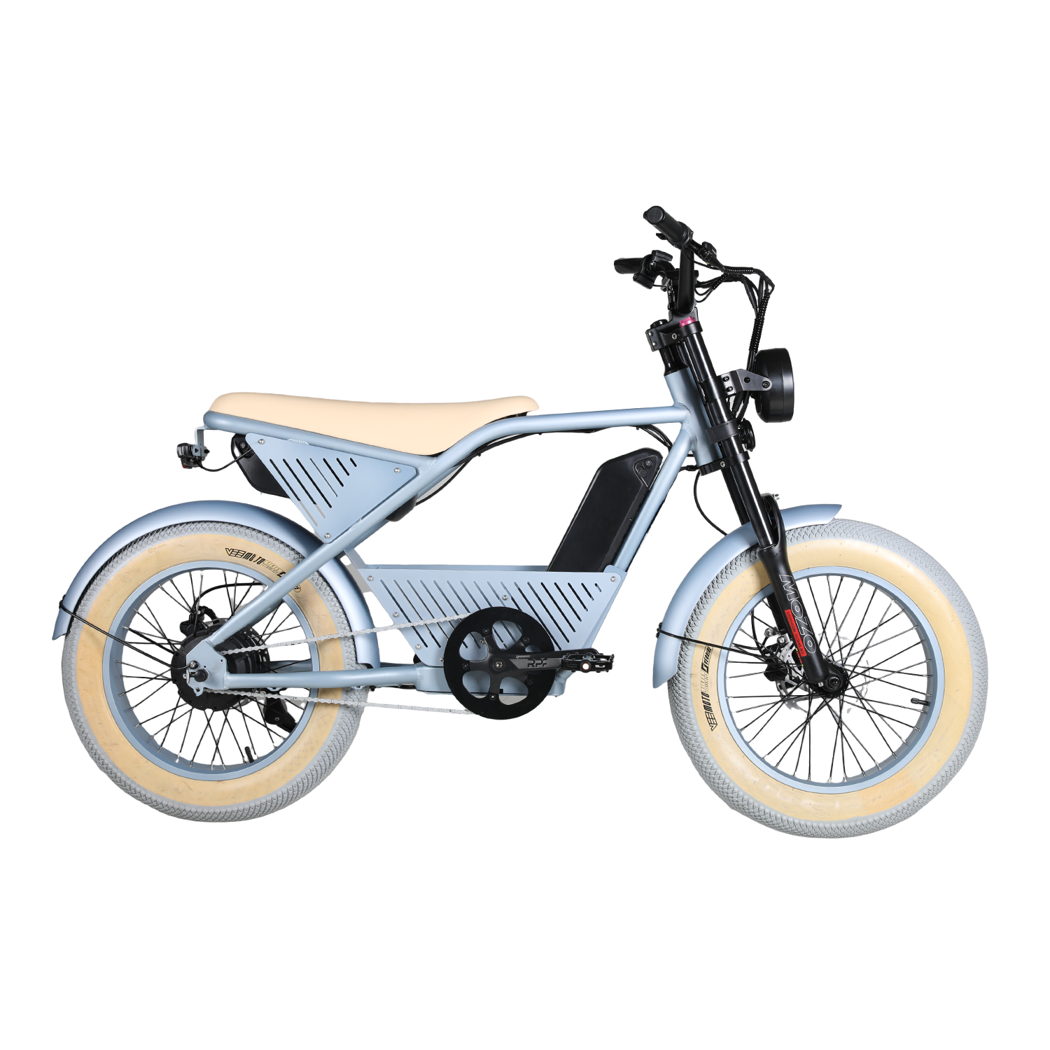 Green power sporty 1000W fat tire electric mountain bike