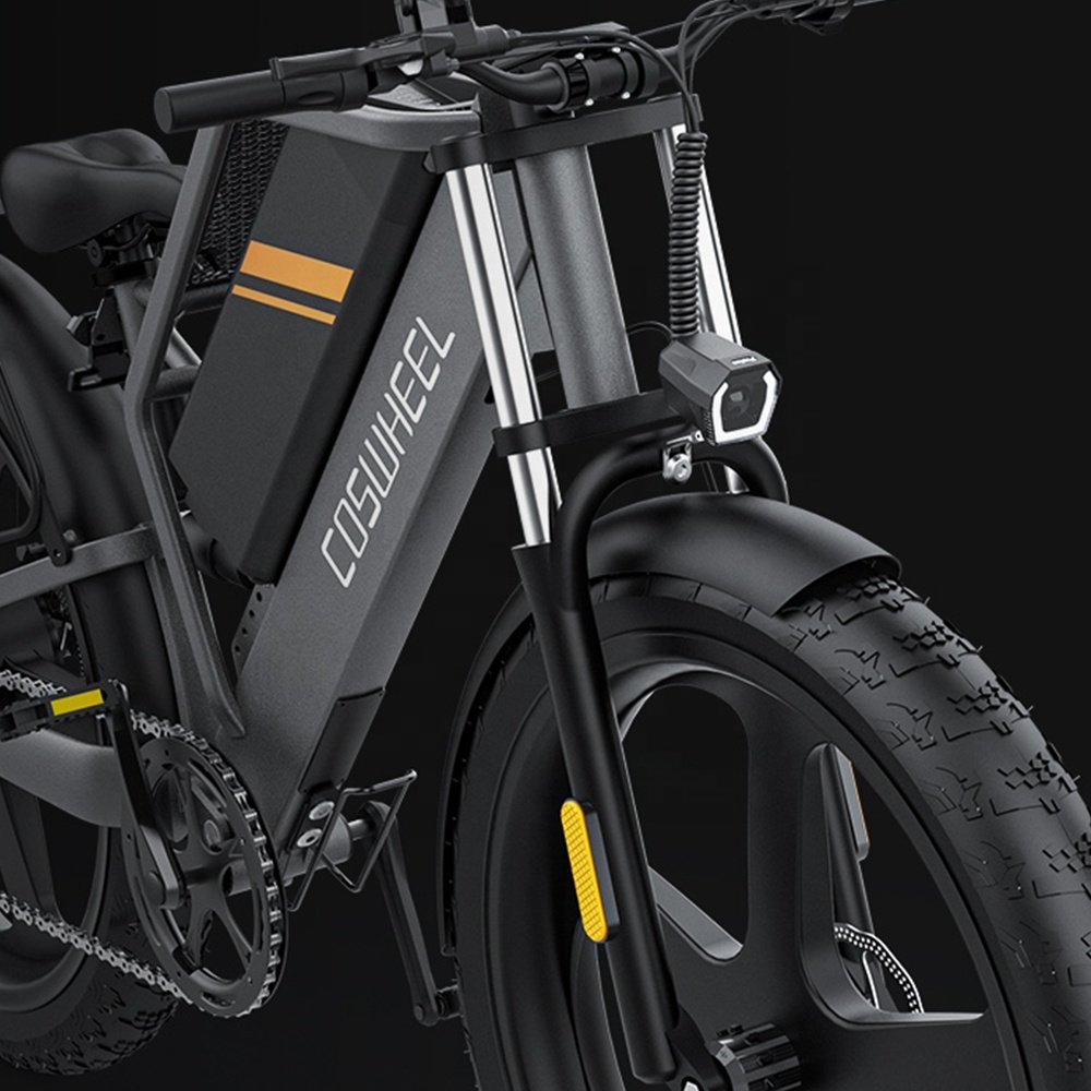 Coswheel T26 Fast Ebike 48V 25Ah 1500W Power Bike 50kmh High Speed Dirt e Bike Aluminum Alloy Frame Electric Mountain Bike
