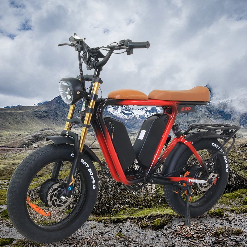 Hot sell 7 speed speed electric city bike for adults 48V 22AH single motor electric mountain bike 20 Wheel Size Electric Bike