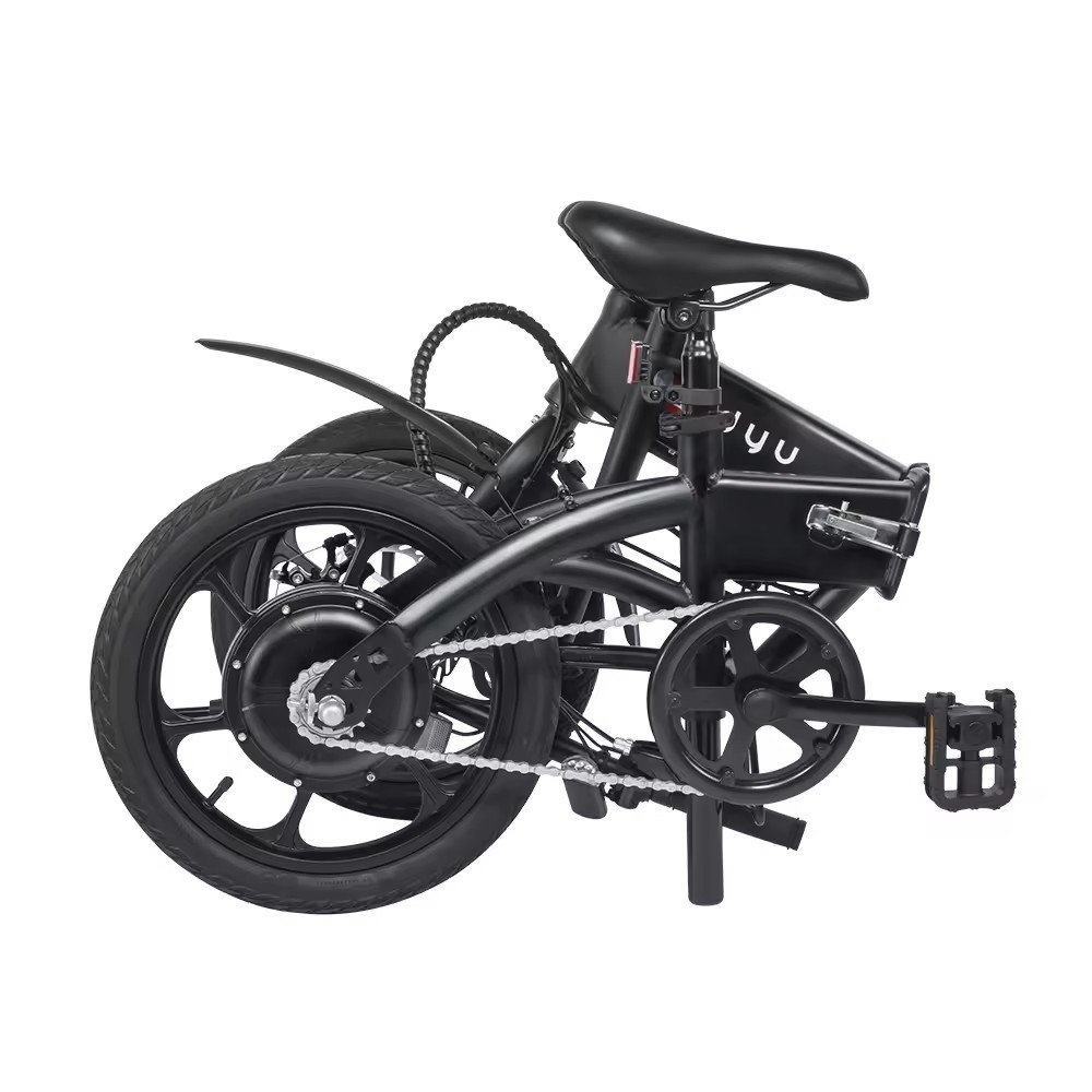 DYU A1F Folding Electric Bike 36V 250W e bikes e-bike 7.5AH Battery Disc Brake 16 Inch Road Tires City Electric Bicycle