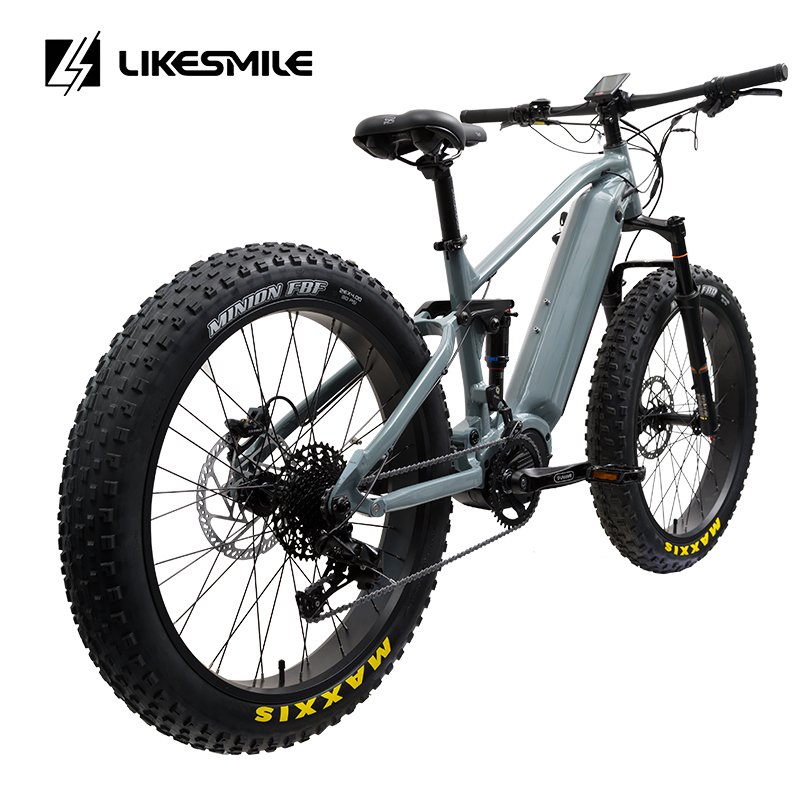 2023 Likesmile 29 Inch 1000W 48V Bafang Full Suspension Electric Mountain Bike e bike