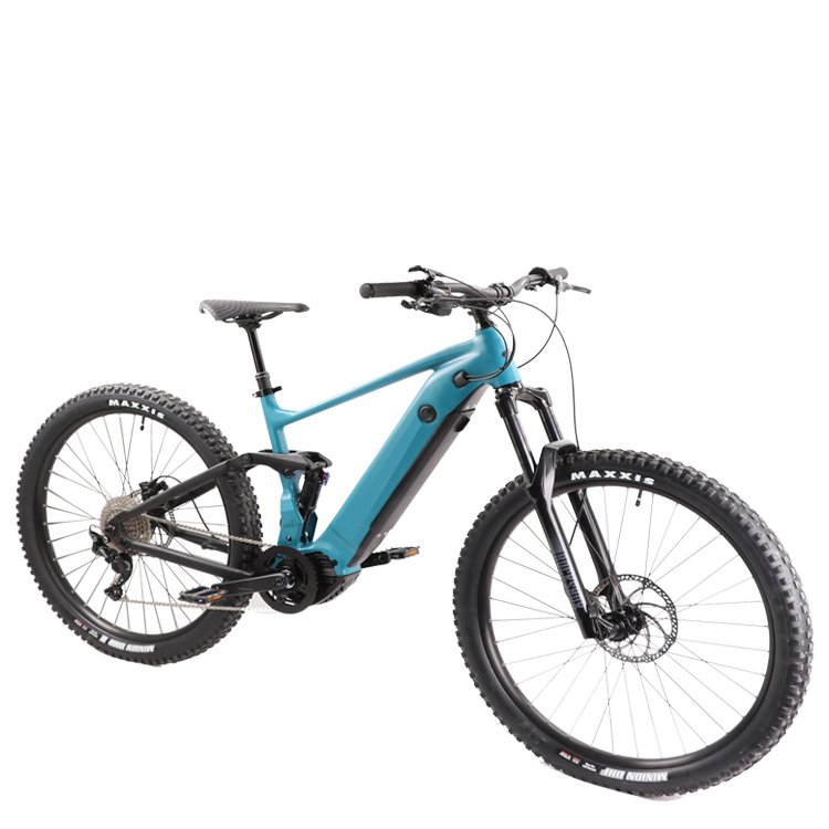 OEM Wholesale Full Suspension Electric Bike 48V 500W 750W Electric Mountain Bike MID Motor E bike
