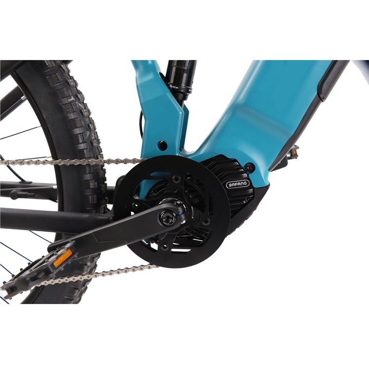 OEM Wholesale Full Suspension Electric Bike 48V 500W 750W Electric Mountain Bike MID Motor E bike