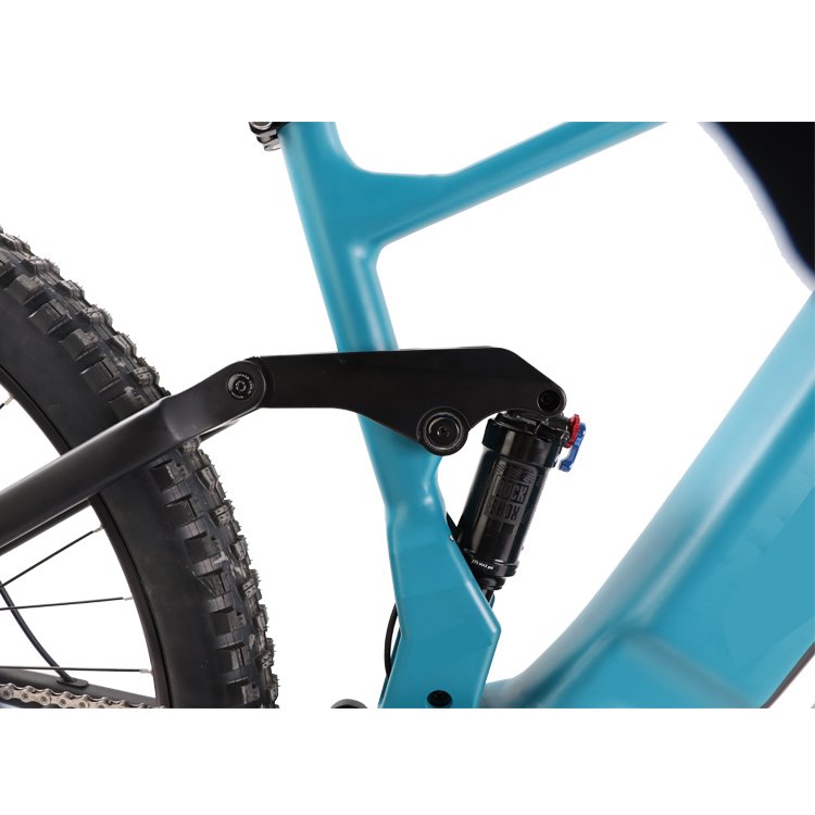 OEM Wholesale Full Suspension Electric Bike 48V 500W 750W Electric Mountain Bike MID Motor E bike