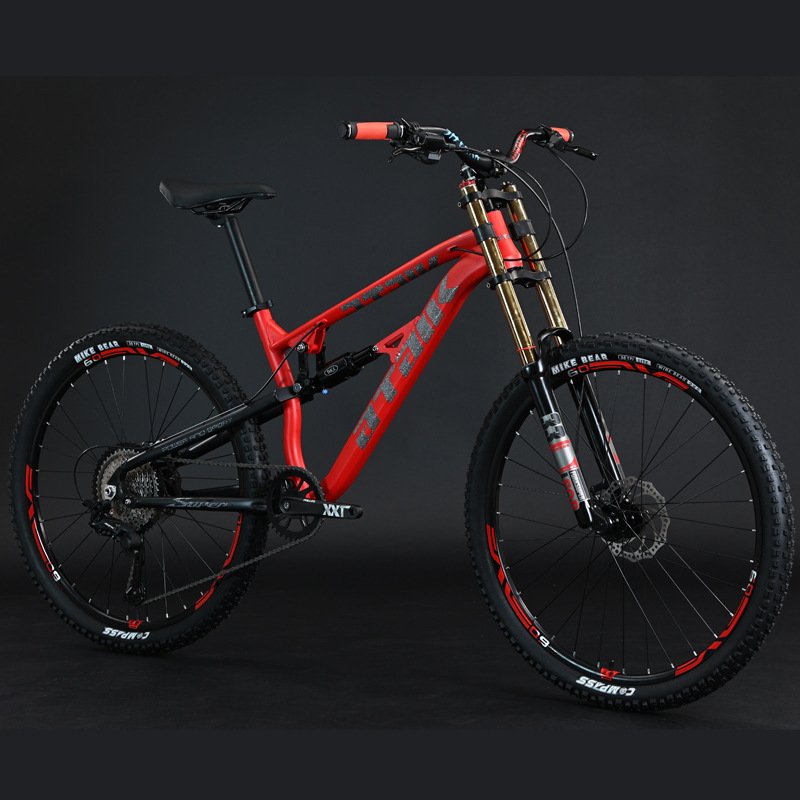 full suspension mtb frame 26 27.5 29 inch mountain bike hydraulic suspension with disc brakes bicycle for men mountain bike