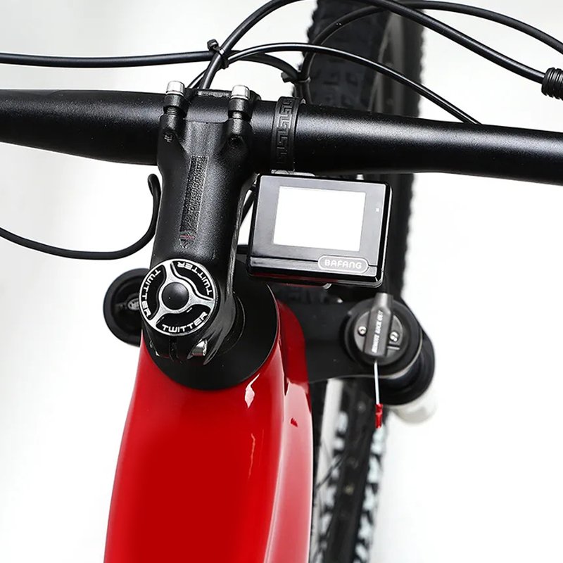 YOUPIN Factory Price Carbon Full Suspension 29inch M510 12S Mid Motor 48V 15A Bafang Electric Travel Bike