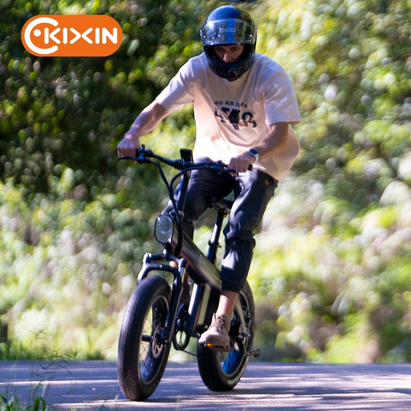 KIXIN Europa Bike Electric Speed 7 Aluminum Alloy E Bike 20 Inch Ebike 48V 500w 750w City Folding Fat Tire Cycle Electric E Bike