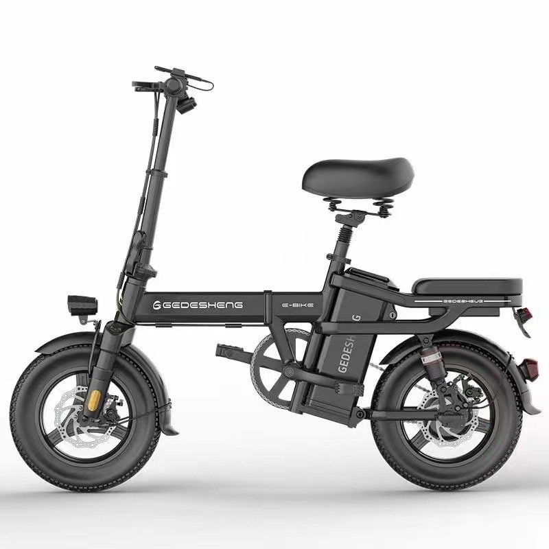 Folding Electric Bicycle 400w 48v 14 Inch Electric City Bike Foldable Electric Bike Cheap Adult Battery Power Scooter