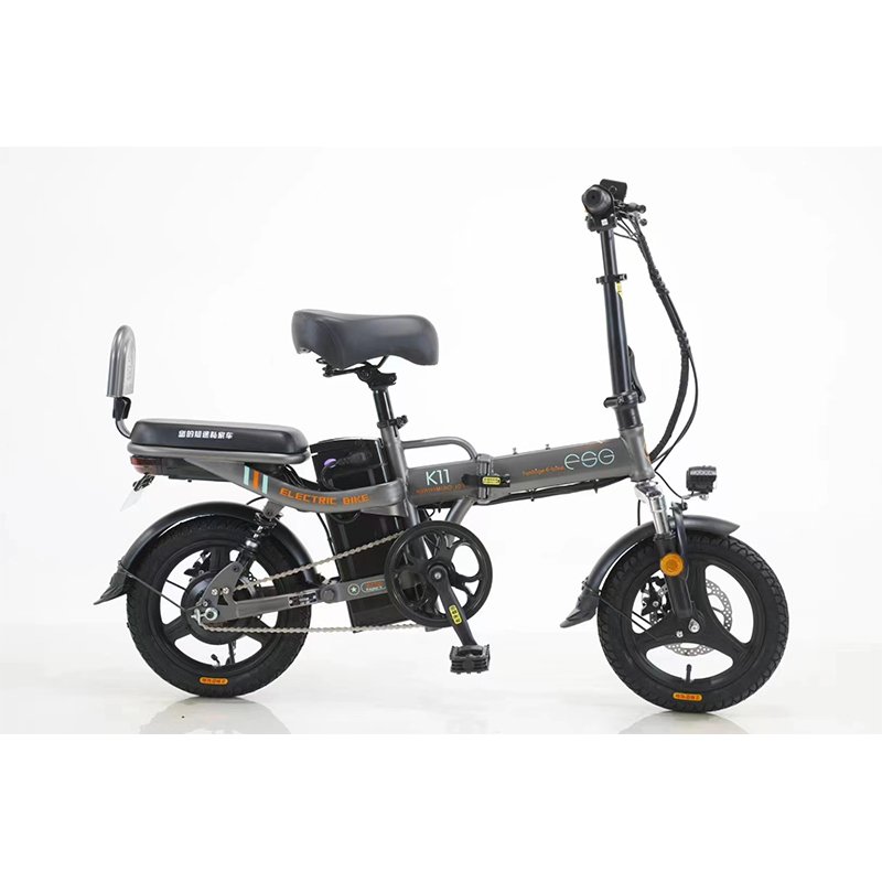 Folding Electric Bicycle 400w 48v 14 Inch Electric City Bike Foldable Electric Bike Cheap Adult Battery Power Scooter