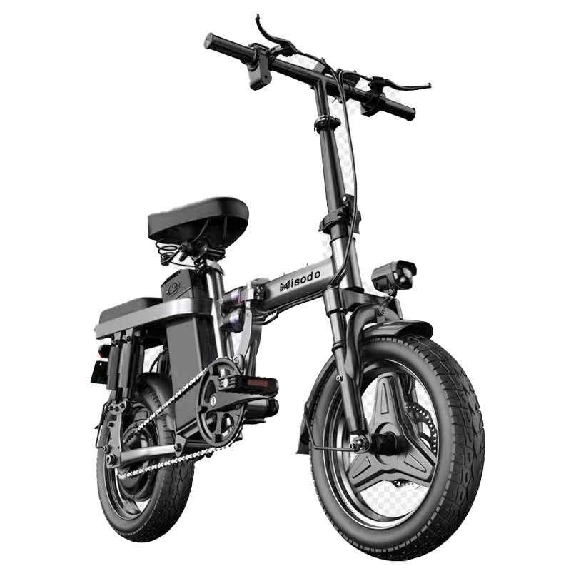 Folding Electric Bicycle 400w 48v 14 Inch Electric City Bike Foldable Electric Bike Cheap Adult Battery Power Scooter