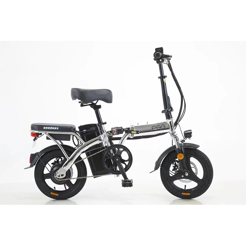Folding Electric Bicycle 400w 48v 14 Inch Electric City Bike Foldable Electric Bike Cheap Adult Battery Power Scooter