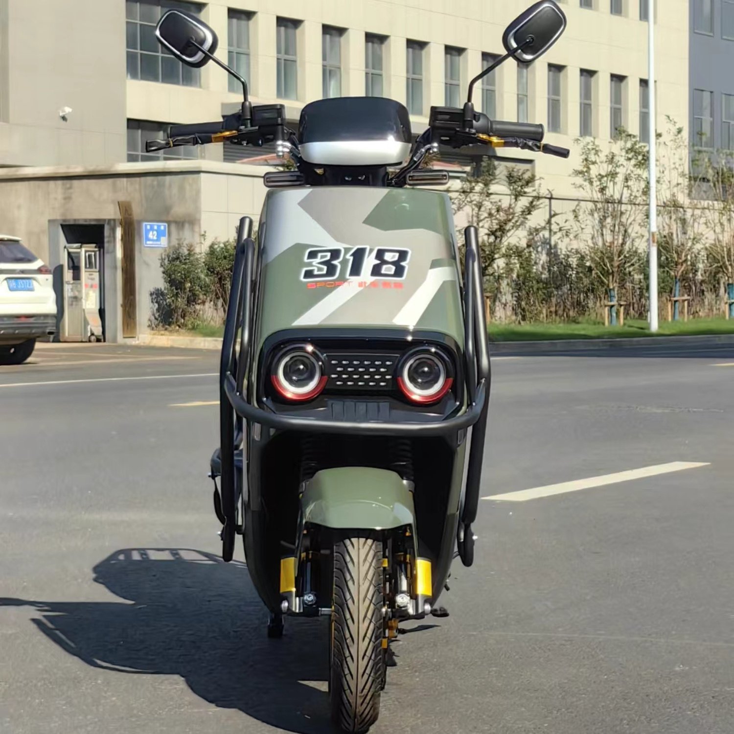 Good Quality Custom Electric Scooter Sportbikes 40-60km/h 1200W 72V Two-Wheeled Adult Electric Motorcycles