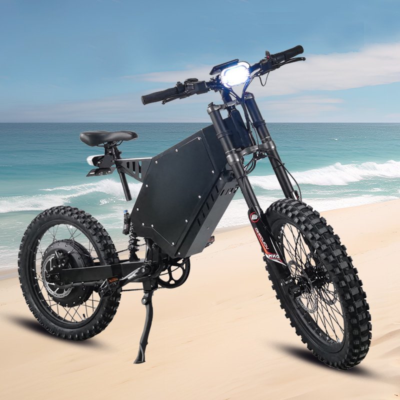 Popular Electric Mountain Bicycle 8000w 72v ebike12000w steal-th bomber electric bike with 45ah battery