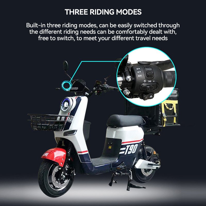 Best Selling China New 1700W 1500W Powerful Electric Motorcycles with Lithium Battery Powered City Electric Bike for 2 Person