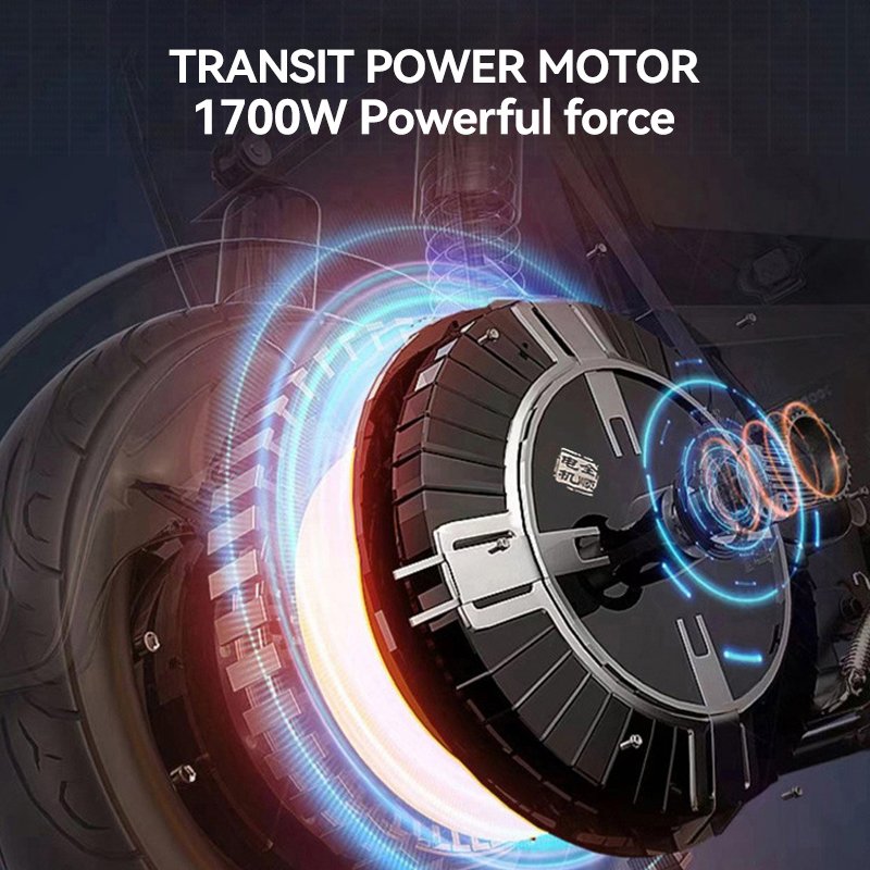 Best Selling China New 1700W 1500W Powerful Electric Motorcycles with Lithium Battery Powered City Electric Bike for 2 Person