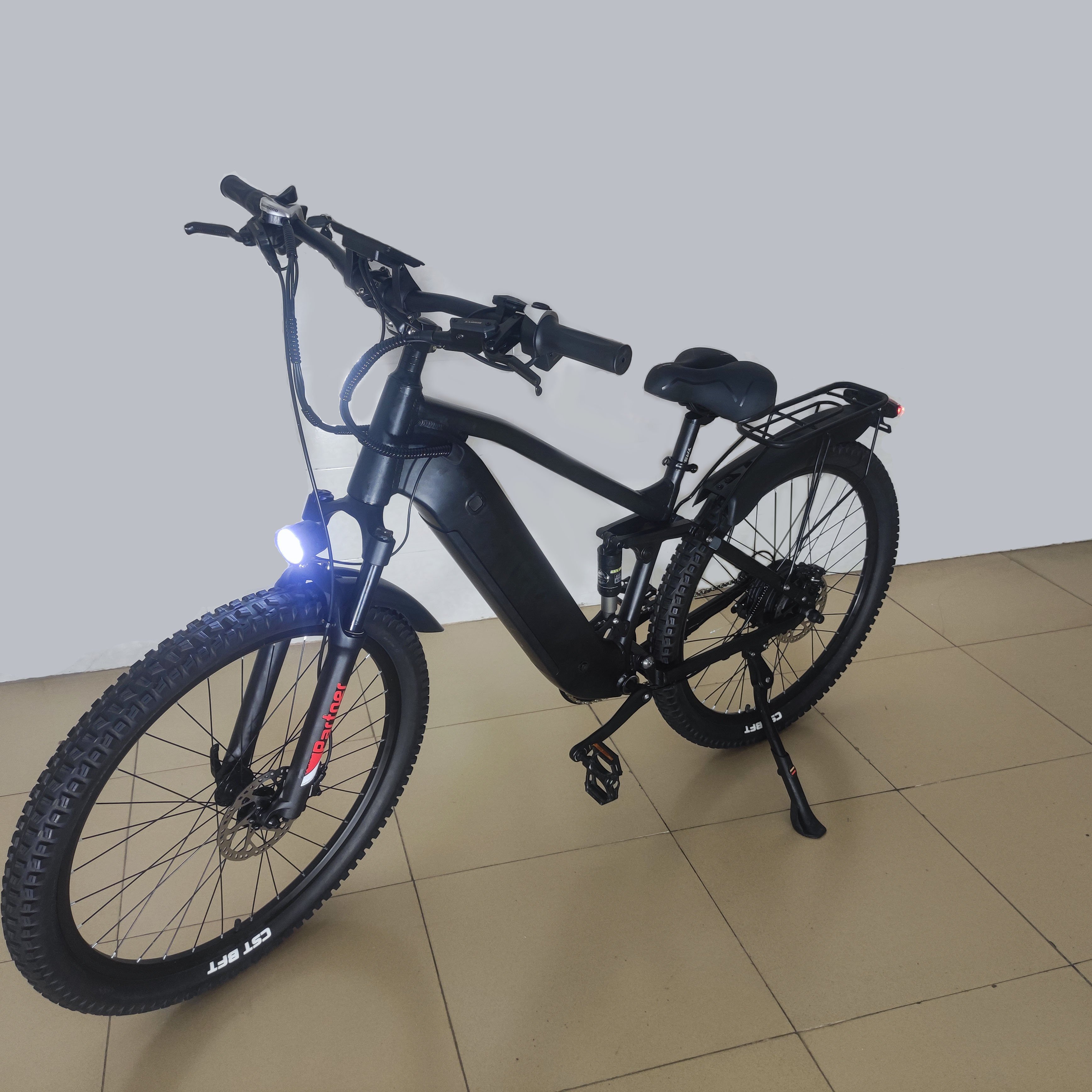 1000W Electric mountain Bike 52V 21Ah 21speed 27.5x2.4 Bearing suspension Oil Brake 65Kmh Aluminum Alloy frame fast Road ebike